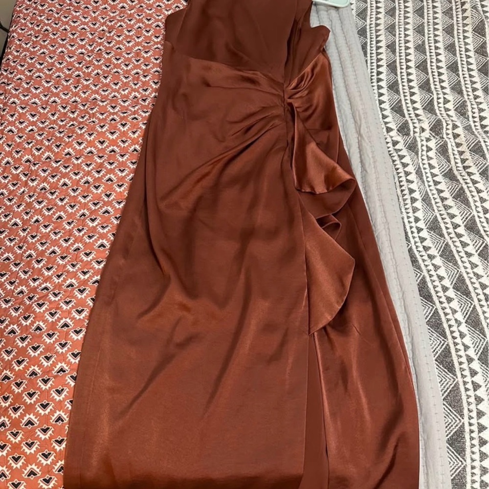 Vince Camuto Rich Brown Sleeveless Top